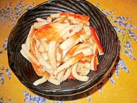 熱々で!竹輪でペペロン